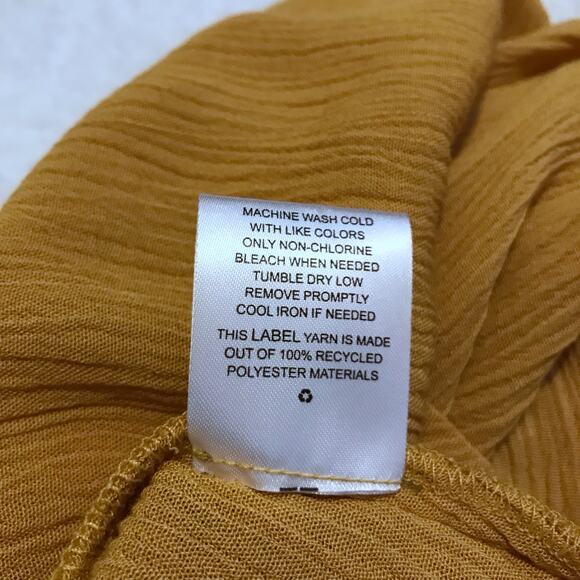 Hippie Rose NWT Gold Tank Top Juniors S - Picture 9 of 9